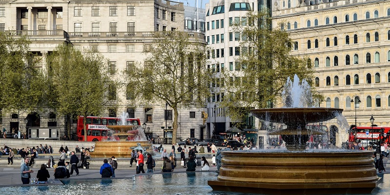 Thanh pho London, UK_Trafalgar Square 