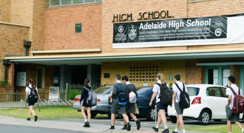 So Giao duc South Australian - Truong Trung hoc Adelaide High School - 1
